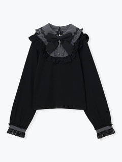 NOEMIE(ノエミー) |ゴシックローズヨークリボンカットソー