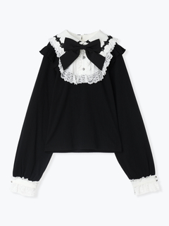 NOEMIE(ノエミー) |ゴシックローズヨークリボンカットソー