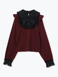 NOEMIE(ノエミー) |ゴシックローズヨークリボンカットソー