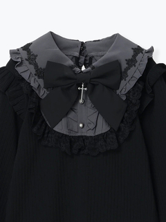 NOEMIE(ノエミー) |ゴシックローズヨークリボンカットソー