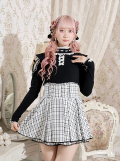 NOEMIE(ノエミー) |キラキラリボンオープンショルダープチハイカットソー