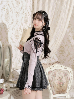 NOEMIE(ノエミー) |キラキラリボンオープンショルダープチハイカットソー