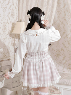 NOEMIE(ノエミー) |お嬢さんハートチャームレースアップカットソー