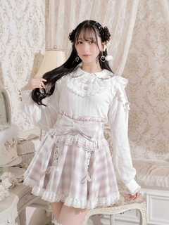 NOEMIE(ノエミー) |お嬢さんメニーリボンパールオープンショルダーカットソー