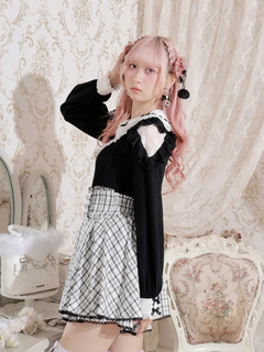 NOEMIE(ノエミー) |お嬢さんメニーリボンパールオープンショルダーカットソー