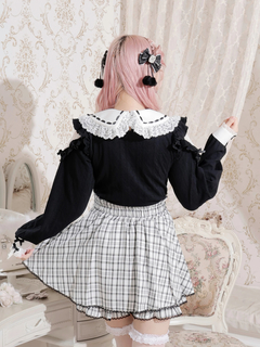 NOEMIE(ノエミー) |お嬢さんメニーリボンパールオープンショルダーカットソー