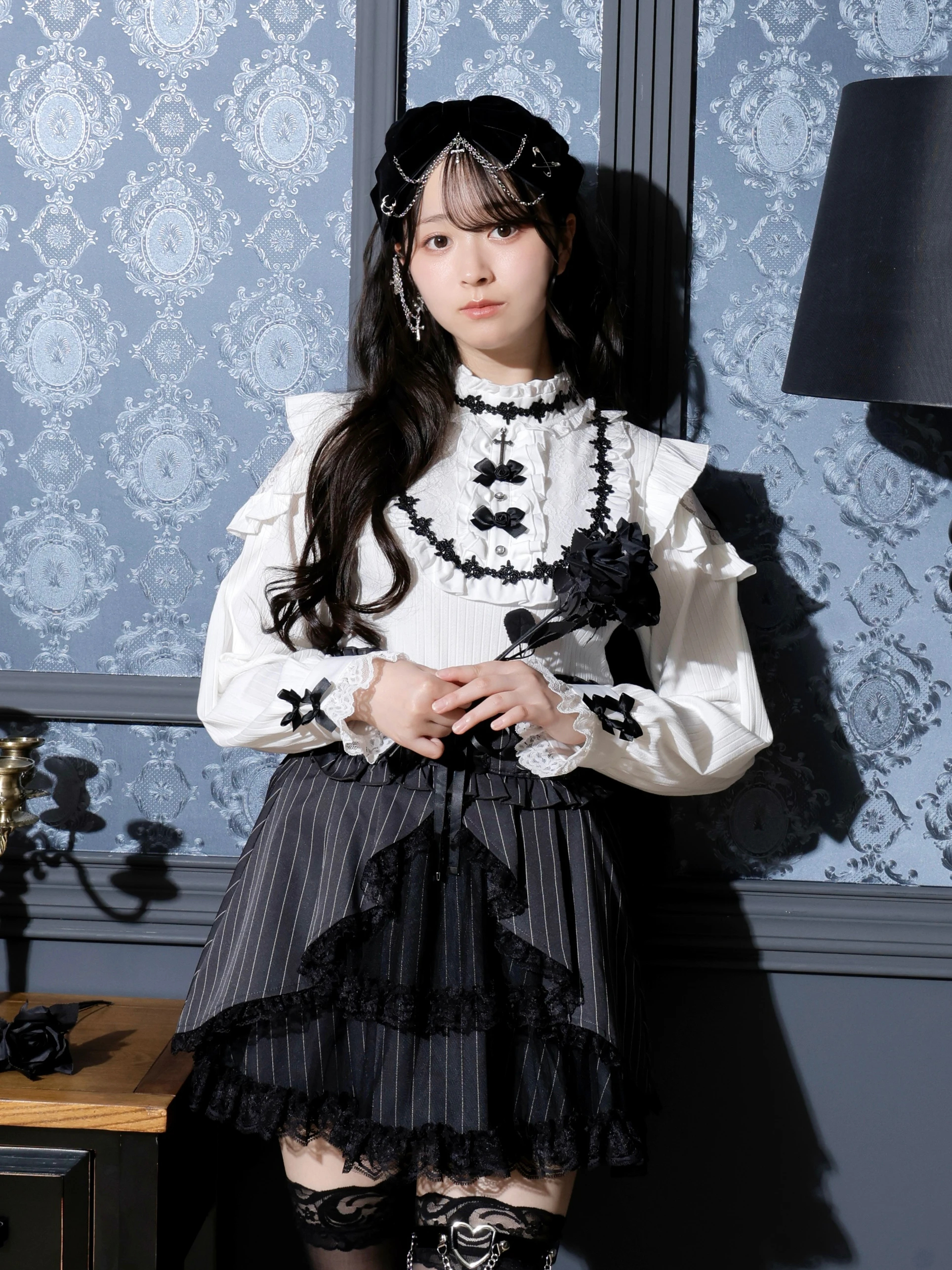 ゴシックローズヨークオープンショルダーカットソー（カットソー・T