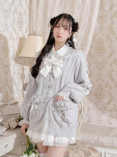 NOEMIE(ノエミー) |メニーリボンケーブルセーラカーデ