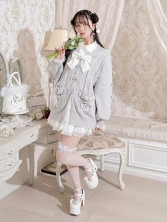 NOEMIE(ノエミー) |メニーリボンケーブルセーラカーデ