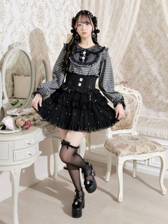 NOEMIE(ノエミー) |メニーリボンレースアップブラウス