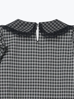 NOEMIE(ノエミー) |メニーリボンレースアップブラウス