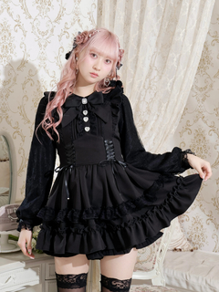 NOEMIE(ノエミー) |ハートビジューレースアップセットアップ