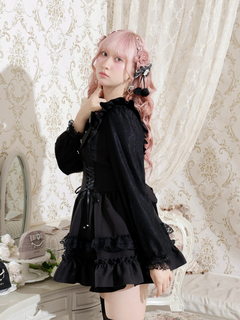 NOEMIE(ノエミー) |ハートビジューレースアップセットアップ