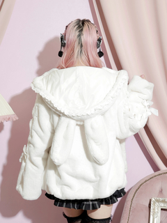 NOEMIE(ノエミー) |うさ耳ポケットハート袖スピンドルファーブルゾン