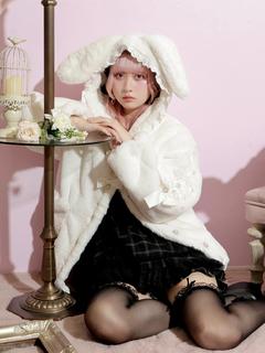 NOEMIE(ノエミー) |うさ耳ポケットハート袖スピンドルファーブルゾン