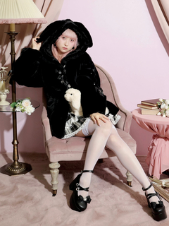 NOEMIE(ノエミー) |うさ耳ポケットハート袖スピンドルファーブルゾン