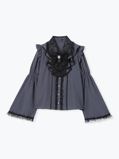 NOEMIE(ノエミー) |ラッフルフリルフレアスリーブブラウス