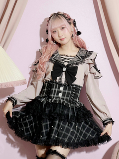 NOEMIE(ノエミー) |トレンチセーラーオープンショルダーブラウス