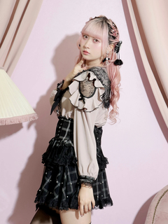 NOEMIE(ノエミー) |トレンチセーラーオープンショルダーブラウス