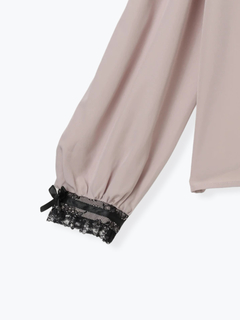 NOEMIE(ノエミー) |トレンチセーラーオープンショルダーブラウス