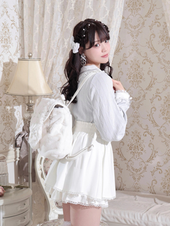 NOEMIE(ノエミー) |うさ耳リボンレースアップファーリュック