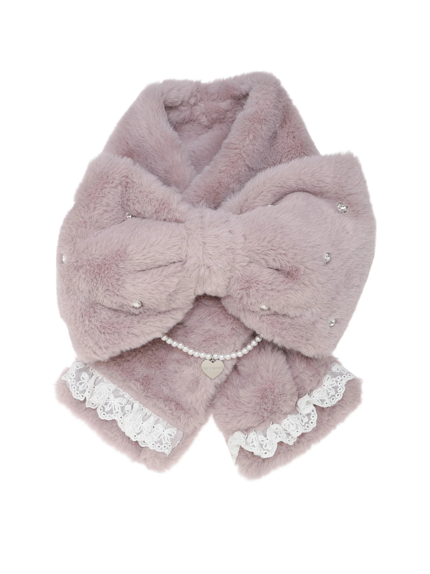 Y*I様 新品未使用 マリメッコ マフラー ピンク ホワイト 白 marimekko