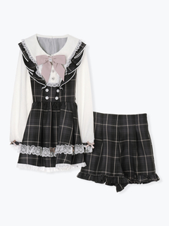 NOEMIE(ノエミー) |メニーリボンラッフルフリルヨークセットアップ