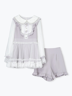 NOEMIE(ノエミー) |メニーリボンデコルテドレッシーセットアップ