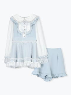 NOEMIE(ノエミー) |メニーリボンデコルテドレッシーセットアップ