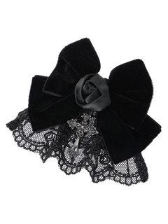 NOEMIE(ノエミー) |ベロアツインテールヘアクリップ