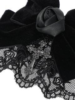 NOEMIE(ノエミー) |ベロアツインテールヘアクリップ