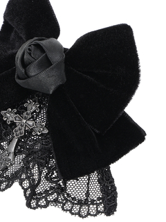 NOEMIE(ノエミー) |ベロアツインテールヘアクリップ