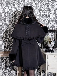 NOEMIE(ノエミー) |ゴシックフリルレースアップケープコート