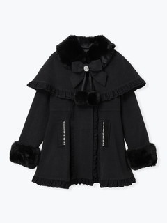 NOEMIE(ノエミー) |ゴシックフリルレースアップケープコート
