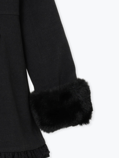 NOEMIE(ノエミー) |ゴシックフリルレースアップケープコート