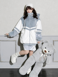 NOEMIE(ノエミー) |ねこ耳お星さまぽんぽんユニセックスファーブルゾン