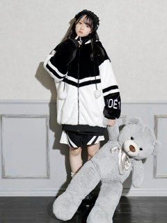 NOEMIE(ノエミー) |ねこ耳お星さまぽんぽんユニセックスファーブルゾン