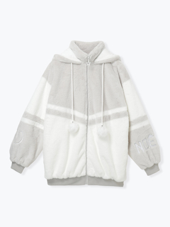 NOEMIE(ノエミー) |ねこ耳お星さまぽんぽんユニセックスファーブルゾン