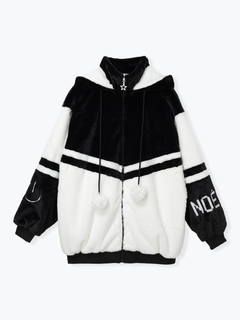 NOEMIE(ノエミー) |ねこ耳お星さまぽんぽんユニセックスファーブルゾン