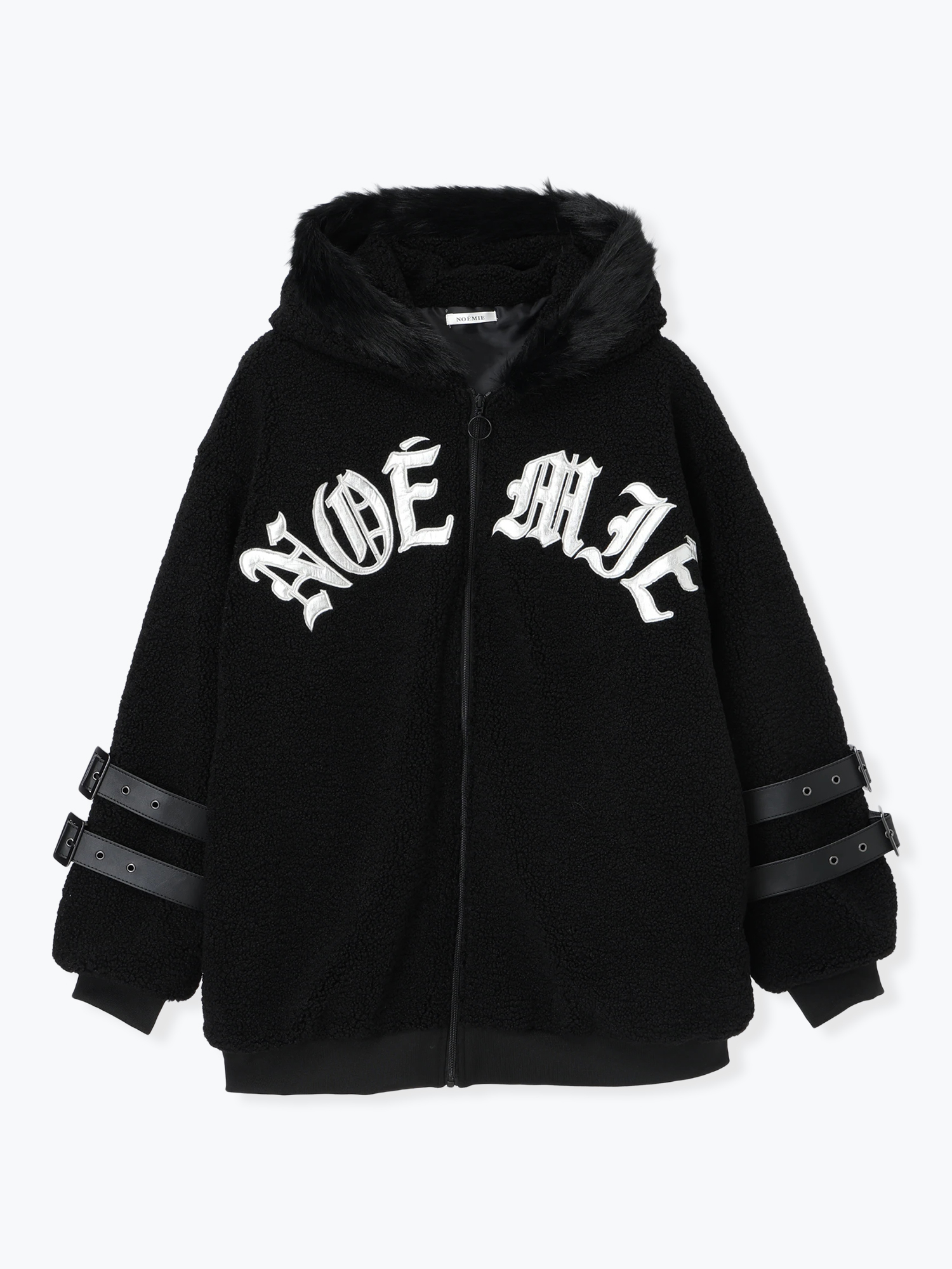 ダブルバックルねこ耳ユニセックスボアブルゾン（ブルゾン｜オフ