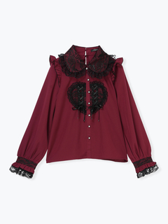 NOEMIE(ノエミー) |ゴシックハートスピンドルブラウス