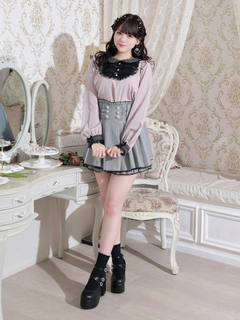 NOEMIE(ノエミー) |ダブルリボンフリルヨークブラウス