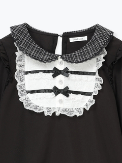 NOEMIE(ノエミー) |ダブルリボンフリルヨークブラウス