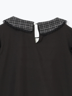 NOEMIE(ノエミー) |ダブルリボンフリルヨークブラウス