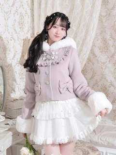 NOEMIE(ノエミー) |ヨークフリルドーリーショートコート