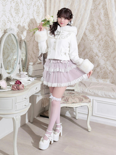 NOEMIE(ノエミー) |ヨークフリルドーリーショートコート