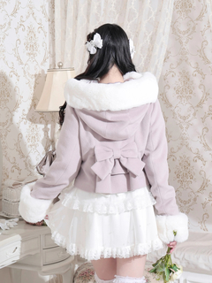 NOEMIE(ノエミー) |ヨークフリルドーリーショートコート