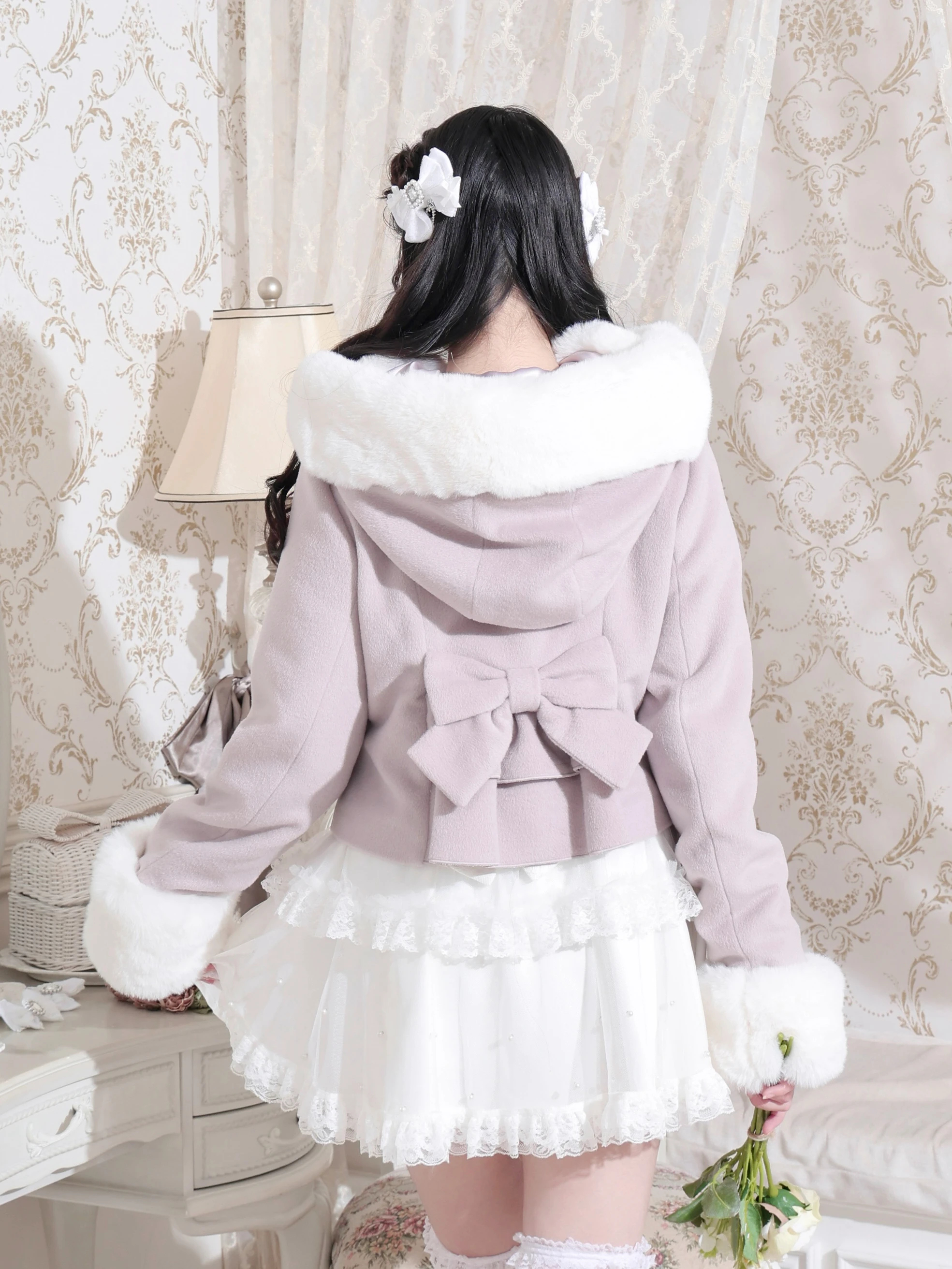 完売品 ノエミー ショートコート お嬢さんワッフルショートコート | ノエミー(NOEMIE) | マルイウェブ