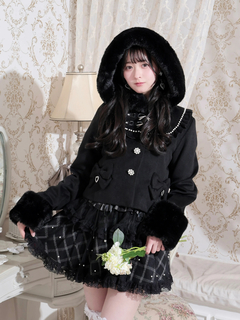 NOEMIE(ノエミー) |ヨークフリルドーリーショートコート