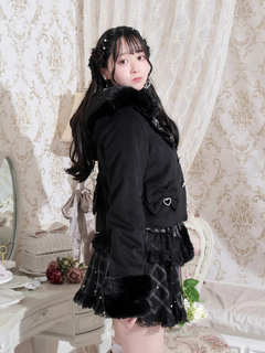 NOEMIE(ノエミー) |ヨークフリルドーリーショートコート